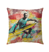 Surfing 1 45 Outdoor Pillow - Beyond T-shirts